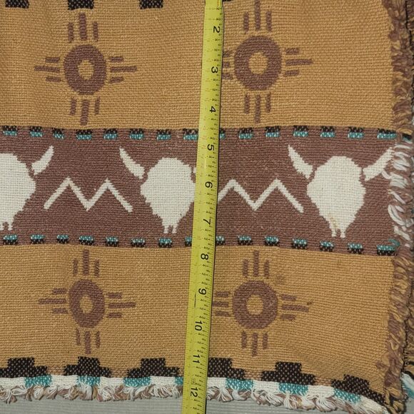 Southwestern Longhorn Placemats Set Of 4 Unused Tabletop Decor Dining Accessory - Picture 5 of 7